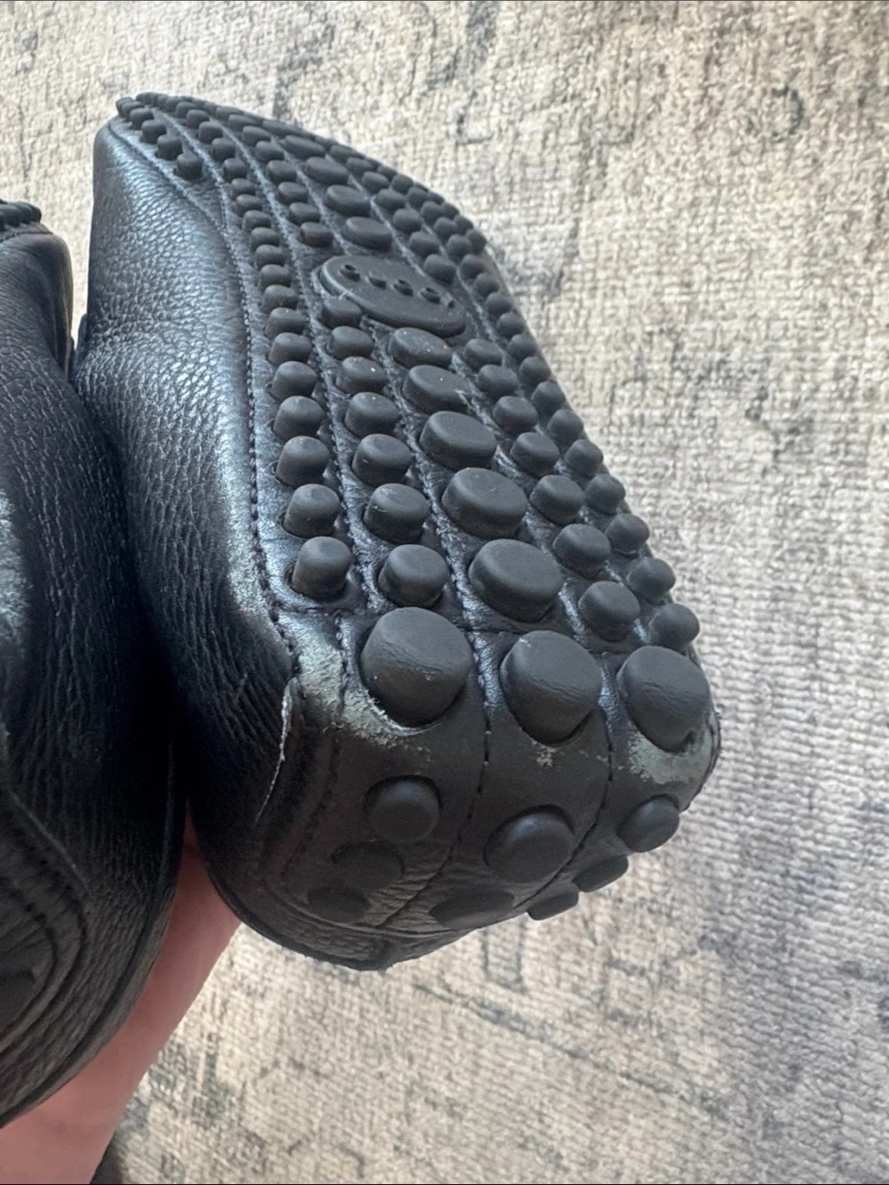 Gucci Black Leather Horsebit Loafers with Green-Red Web Trim